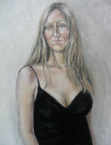 Anne de Meij, portret; Linda